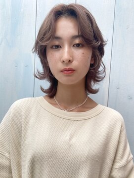 アイティーバイアルバム 松戸店(IT by ALBUM) 外ハネレイヤースタイル_外ハネボブセクションカラー_38729