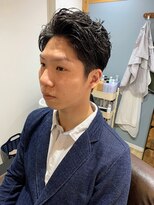 床屋 ノット(KNOT)&nbsp;オトナパーマ×ツーブロック