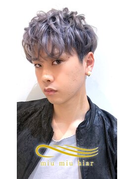 ミウミウヘア(miu miu hair) 束感silver☆
