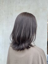 エイミーバイアフロート(amie by afloat) アッシュグレージュ×くびれレイヤー