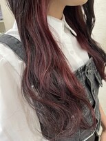 ルシール バイ アリア(Lucir by aria)&nbsp;インナーチェリーレッドカラー♪