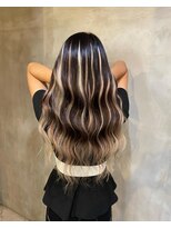 ルフレ 新宿本店1st(Reflet)&nbsp;プルエクステでハイライト