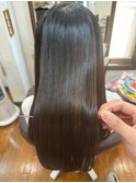 髪質改善トリートメントブラウンナチュラル触りたくなる