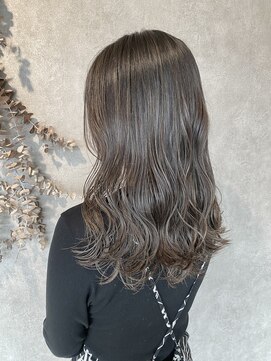 ページボーイ 高松レインボー店(PAGE BOY) ナチュラルハイライト×くすみラベンダーブラウン