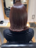 エニィ 池袋西口(Any) 黒髪/グレーベージュ/レイヤーロング/前髪パーマ/池袋/1