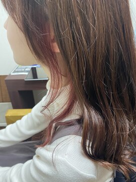 ヘアデザイン フィール リファイン(HAIR DESIGN Feel Refine) インナーピンク