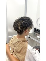 ロミーオム 本厚木(ROMMY. Homme)&nbsp;パーマ×メッシュ