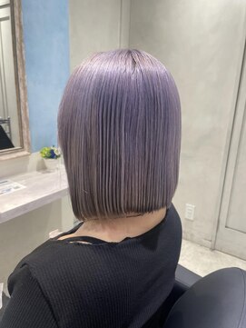 アソビセカンド 原宿(ASOBI 2nd) イメチェン/ハイトーンカラー/似合わせカット/デザインカラー