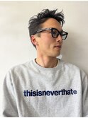 アップバングショート