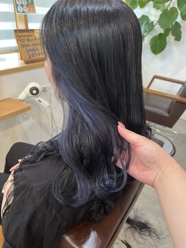 エデル(ederux) イヤリングカラーブルーラベンダー