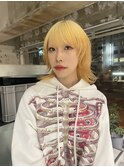 抜きっぱなしグラデーションウルフ