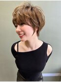 ショートデジタルパーマ髪質改善縮毛矯正レイヤー韓国仙台学割
