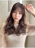 20代30代 レイヤー グレージュ 髪質改善 縮毛矯正 1028