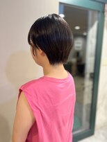 ヘアサロン ナノ(hair salon nano)&nbsp;大人かわいいダークトーンショート