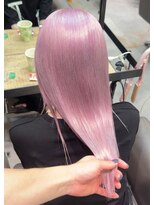 ベレーザシェルト(Beleza scelto)&nbsp;9778ベビーピンク艶髪ハイトーンカラーホワイトピンク韓国ロング