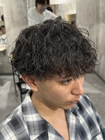 ビカムメンズヘアー 栄店(become men's hair)&nbsp;縦落ちパーマ/波巻きツイストスパイラル/名古屋/栄/メンズヘア