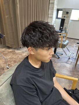 ハルクファースト 札幌(HRK 1st.) ＃メンズ＃波巻きパーマ＃札幌＃スパイラルパーマ＃ショート