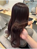 透明感ケアカラーカシスカラー