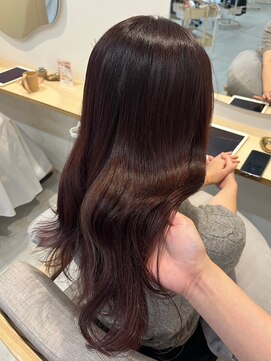 ピピバイヨーク(pipi, by yoke.) 透明感ケアカラーカシスカラー