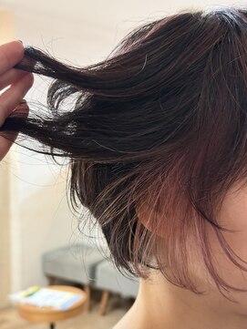 ファム(femme) 白髪ぼかし&フレーミングカラー