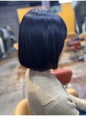 サラ艶髪質改善縮毛矯正ボブヘア