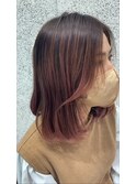 ピンクグラデーションカラー
