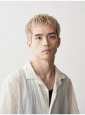 【金髪短髪】刈り上げないべリーショート×ブロンドカラー