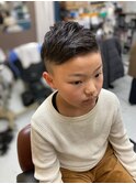 お洒落キッズ☆震災刈り☆        <理容室>/メンズ/バーバー