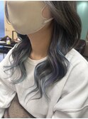 ミックスインナーカラー
