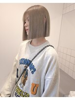 チーカ(chica)&nbsp;タッセルボブ　ミルクティーベージュ