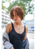 【GEEKS渋谷】ショートウルフ/クールショート/夏カラー/20代30代