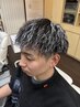 【★ホワイトメッシュ★】カット+カラー ￥11550