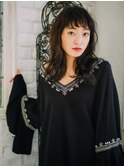 短めバング