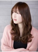 似合わせ／韓国／ナチュラルウェーブ／ミルクティー／20代／30代