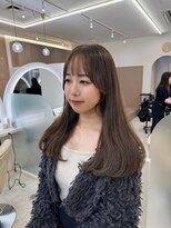 ネモネ バイ ミリー 梅田茶屋町(nemone by milly)&nbsp;韓国レイヤー×ブラウンベージュ