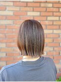 切りっぱなしBOB/ハイライトカラー
