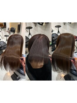  白髪ぼかしも大人気 ◎