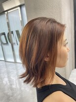 バディ 中野駅前店(BUDDY)&nbsp;オレンジカラー【中野美容室/新中野/東中野/高円寺/ボブ】