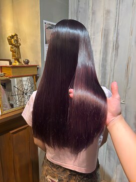 フークフーク(HOEK HOEK) lavender pink × straight
