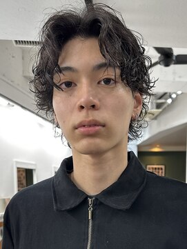 ガレージ バイ グリーン 原宿 表参道(Garage by green) 【HYUGA】グランジパーマ