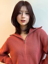 ソヨン 大宮2号店(SOYON) ミディアムレイヤー/ボルドーレッド