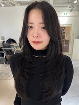 ヨロ 小岩(YOLO)&nbsp;ハイライトカラーミルクティーベージュケアブリーチワンハン