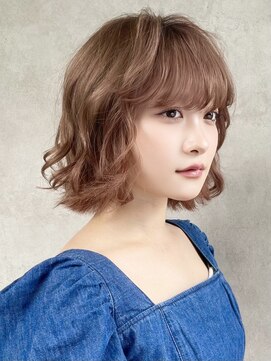 メゾンドイギー(MAISON de IGGY) ふわふわ大人ガーリー似合わせカットイメチェン前髪