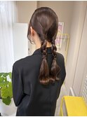 タイトアレンジ／ツインアレンジ/ヘアセット/