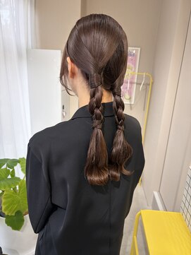 プリュム(plumu.) タイトアレンジ/ツインアレンジ/ヘアセット/
