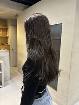 ヘアーアイスカルテット(HAIR ICI QUARTET)&nbsp;20代30代透明感ロング◎ブリーチなしショコラベージュ