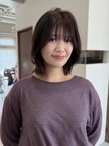 ヒイロ(hiilo.)&nbsp;大人ボブ/切りっぱなしボブ/外ハネ/顔まわり/くびれボブ/韓国