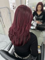 サロンティティ(salon titi) ブリーチ無しダブルカラー×レイヤーカット