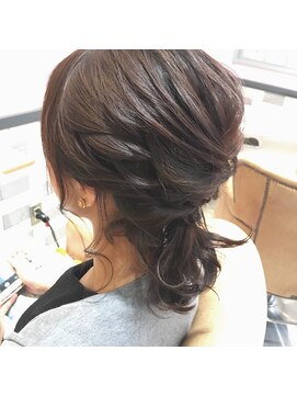 ネオリーブ ジューク 日吉店(Neolive JuQ) ボブでもできるハーフアップ