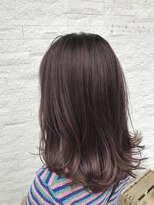 シュシュ(chou chou) ピンクバイオレット×プチグラデーション